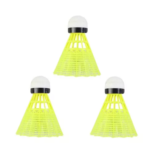 Prenosni badminton set z mrežo, 4 loparji in 3 peresniki