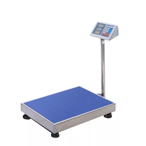 Digitalna tehtnica z visoko kapaciteto do 300 kg z LCD zaslonom in funkcijo pomnilnika
