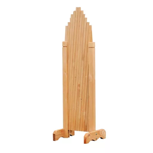 Nastavljiv leseni rožni trellis set - 2 kosa, vremensko odporen bor, maks. širina 150 cm