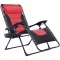 Delux Zero Gravity Chair with Adjustable Recline and Side Storage - Various Colors