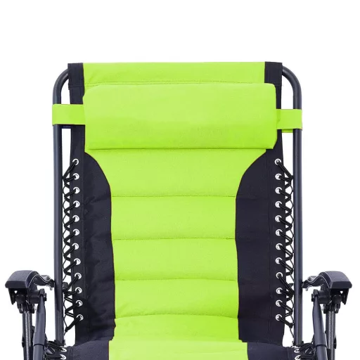 Delux Zero Gravity Chair with Adjustable Headrest and Side Storage - Various Colors
