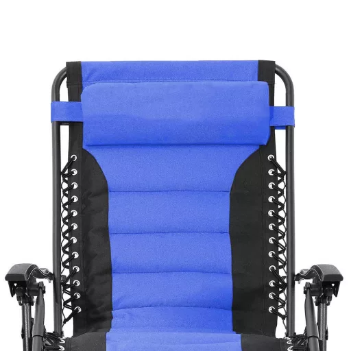 Delux Zero Gravity Chair with Adjustable Recline and Side Storage - Various Colors