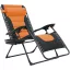 Delux Zero Gravity Chair with Removable Headrest and Side Storage - Various Colors