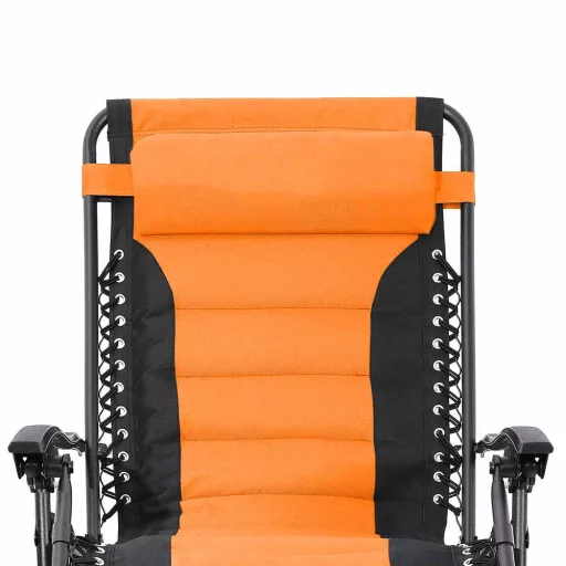 Delux Zero Gravity Chair with Removable Headrest and Side Storage - Various Colors