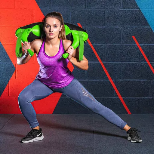 8kg Bolgarska trening torba z ergonomskimi ročaji za celotno telo