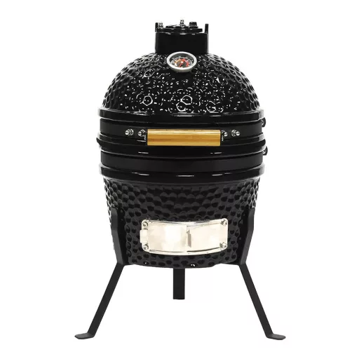 Mini keramični oglje kamado žar - kompakten in vsestranski za celoletno zunanjo kuhanje