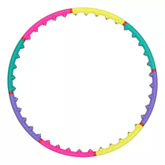   Barvit 98 cm Hula Hoop z Masažnimi Vozli za Fitnes in Zabavo
