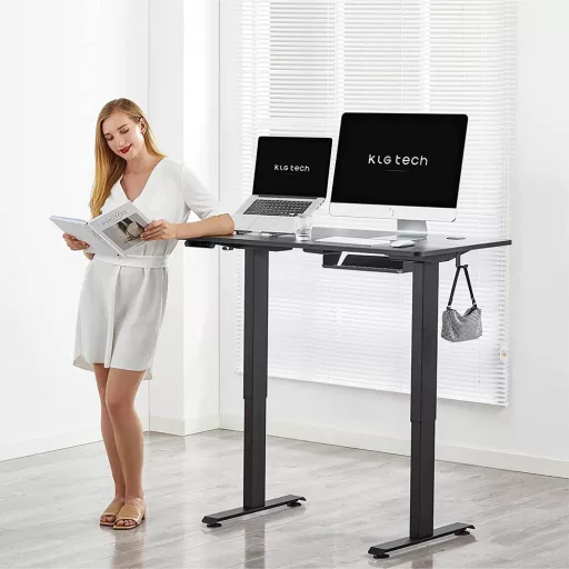 Električni nastavljivi pisarniški nogi - ergonomska zasnova, višina 69-115 cm, nosilnost 80 kg