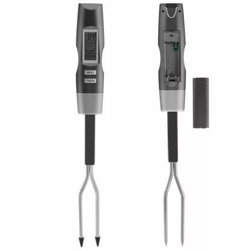 Digitalni mesni termometer z LCD zaslonom za popolno peko in kuhanje