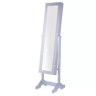   Ogledalna omara za nakit z LED osvetlitvijo in zaklepno vrati