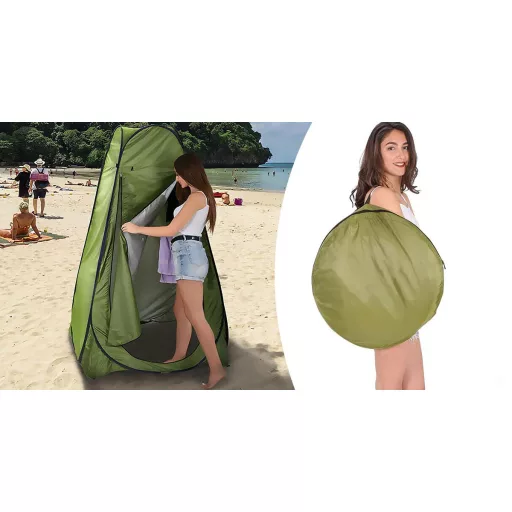 Prenosni vodoodporni šotor za preoblačenje za kampiranje in plažo