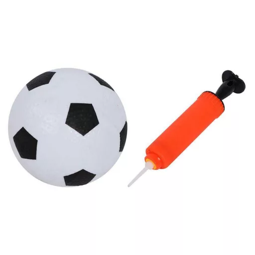 2-v-1 prenosni nogometni gol s žogo in črpalko, nastavljive velikosti