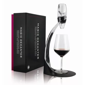   Dekantator za vino z aeratorjem in stojalom - Hitra oksigenacija za bogate arome