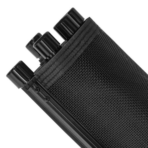 Prozorna ograja za bazen - 4 panele, 3,62 m dolga, varna in zložljiva