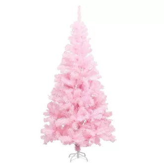   Roza umetna božična jelka - 210 cm, enostavna sestava, različne velikosti