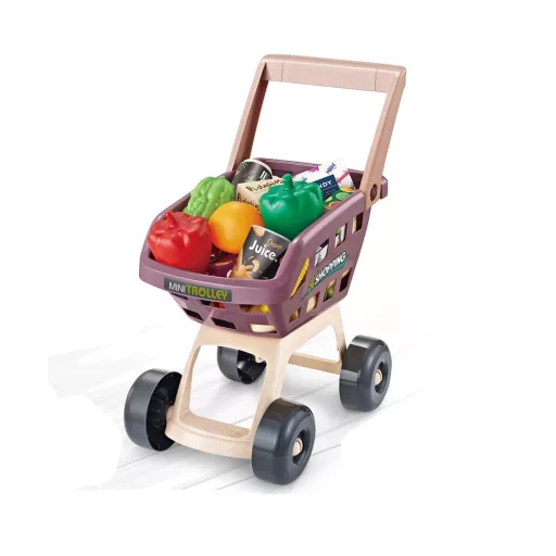 Interaktivni supermarket set za igro z 60 dodatki za otroke