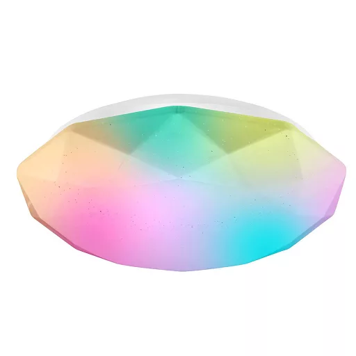 Pametna RGB LED stropna svetilka z Wi-Fi nadzorom in nastavljivo svetlostjo
