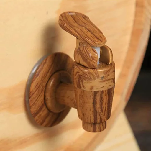 5-Litrski hrastov sod z izlivom za stilno shranjevanje pijač