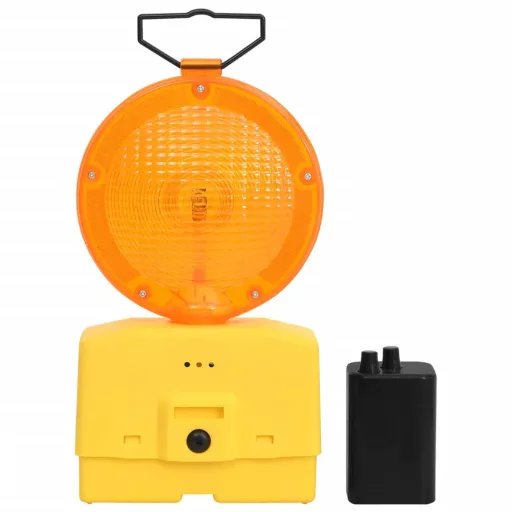 Opozorilne cestne luči na baterije - 4-pack, vremensko odporne, visoka vidljivost