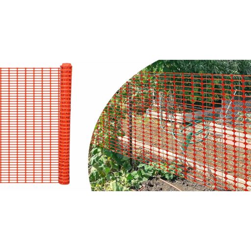 50m Trajna plastična ograja - rezljiva za gradnjo in dogodke