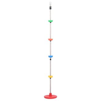   2-v-1 plezalna vrv in gugalnica za otroke - nosilnost 100 kg, nedrseče sedišče