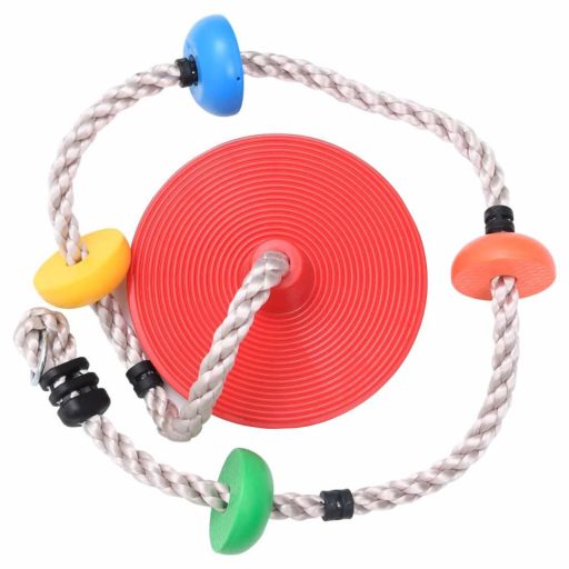 2-v-1 plezalna vrv in gugalnica za otroke - nosilnost 100 kg, nedrseče sedišče