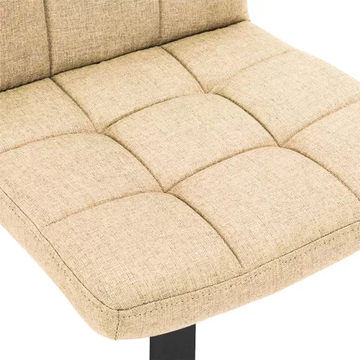 Bež barni stolček set, 2 kosa, nastavljiva višina 60-80 cm