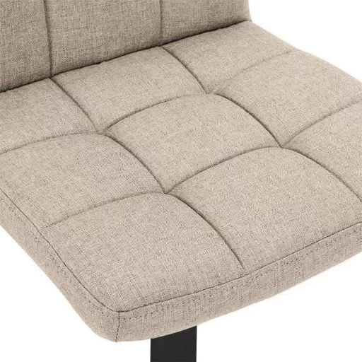 Bež barni stolček set, 2 kosa, nastavljiva višina 60-80 cm