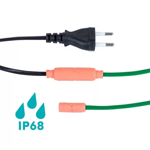 12m Kabel za ogrevanje vrta za rastline - 72W, vodoodporen, za notranjo/zunanjo uporabo