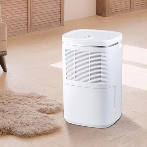 Dehumidifier with LED Display and 2.2L Tank Capacity for Rooms up to 25m²