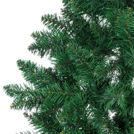 Polovični božični dreves 180 cm z LED lučmi - prostorsko varčna praznična dekoracija