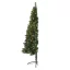 Polovično božično drevo z 80 LED lučkami, 120 cm, oblikovanje, ki prihrani prostor