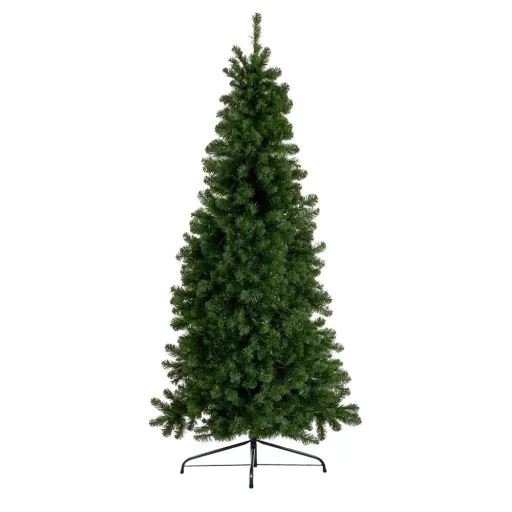 Polovično božično drevo z LED lučkami, 150 cm, oblikovanje, ki prihrani prostor