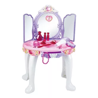   Princeskin toaletni mizica z glasbo in lučmi - Vijolična in roza