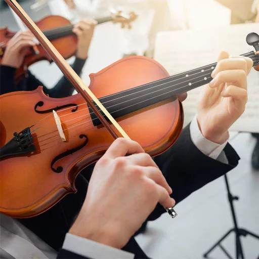 Akustični violinski set s torbo - popoln začetniški komplet z lokom in dodatki