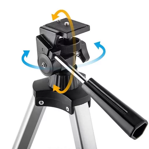 Hobby astronomijski teleskop s adapterjem za pametni telefon in prenosnim stojalom