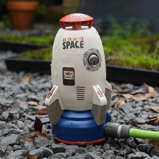 Vodna raketa za lansiranje - zabavna poletna aktivnost za otroke