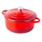 Enameled Cast Iron Dutch Oven with Lid, 4L, Oven Safe
