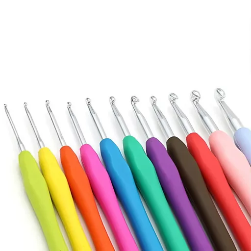 14-delni ergonomski set kvačkanja z etuijem (2-10 mm)