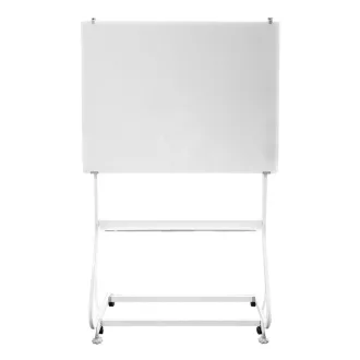   Mobilna magnetska steklena tabla za flipchart 120x90 cm z nastavljivo višino