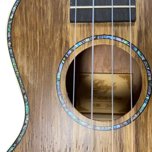 60cm Prenosna Lesena Ukulele za Začetnike - 4 Strune, Enostavna za Igranje
