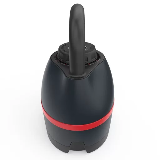 Prilagodljiva kettlebell s težo 3,5-18 kg z ergonomsko ročico