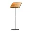 Stojalo za knjige z nastavljivo višino in nagibno ploščo - Eleganten in praktičen dizajn
