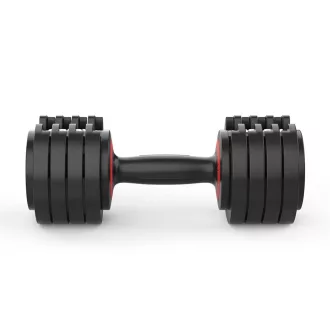   Prilagodljiva utež 1.8-11.5 kg z ergonomskim ročajem in kompaktno zasnovo