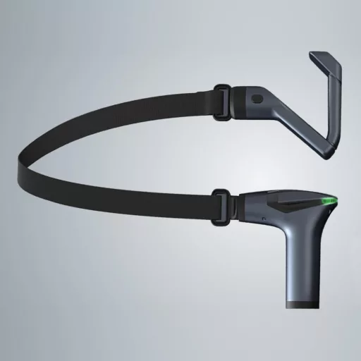 3-v-1 ergonomska masažna pištola s 5 nastavki in podaljšano ročico