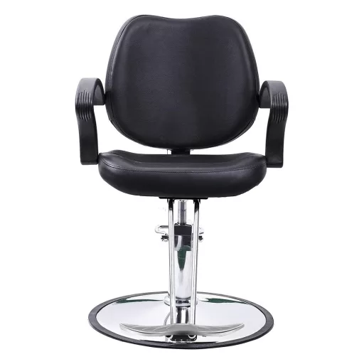 Stol za frizerje z nastavljivo višino in ergonomsko zasnovo