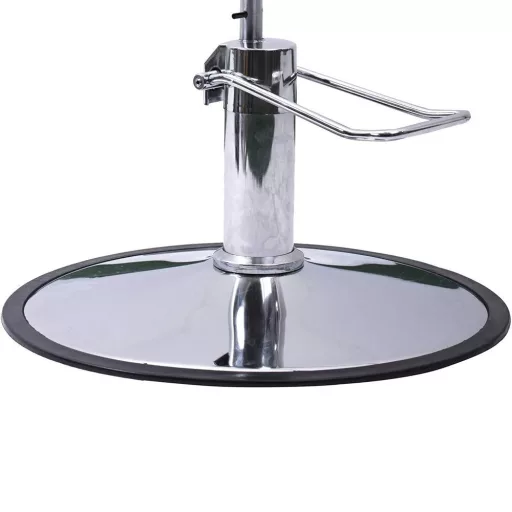 Stol za frizerje z nastavljivo višino in ergonomsko zasnovo