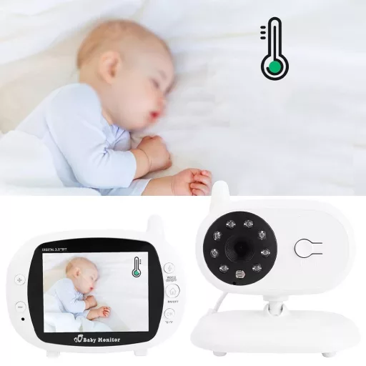 Digitalni otroški monitor z jasno avdio in video prenosom