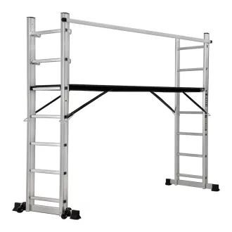 Večfunkcijska aluminijasta lestev