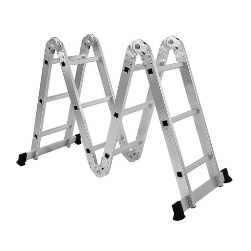 6-v-1 Zložljiva Aluminijasta Lestev